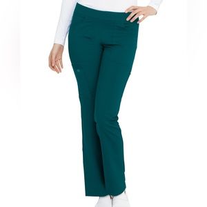 Dickies Caribbean Blue (Teal) 5 Pocket Drawstring Cargo Pants | Scrubs | M